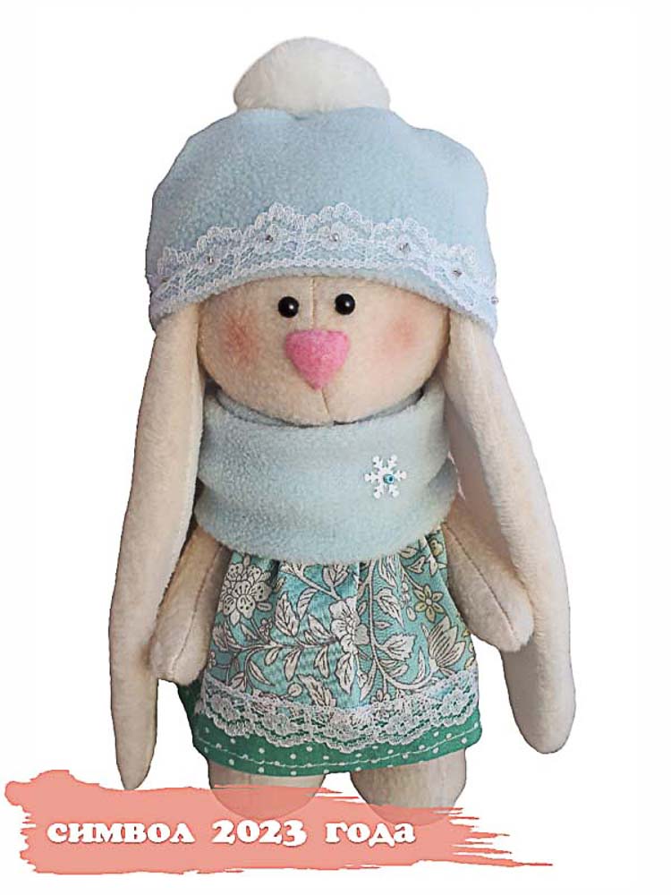 Набор для изготовления текстильной игрушки HAPPY HANDS МЗ-11 Снежинка, 22 см