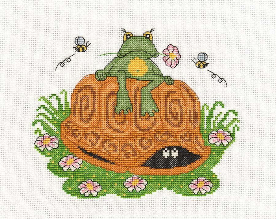 Klart набор для вышивания 8-072 "Лягушонок и черепаха"