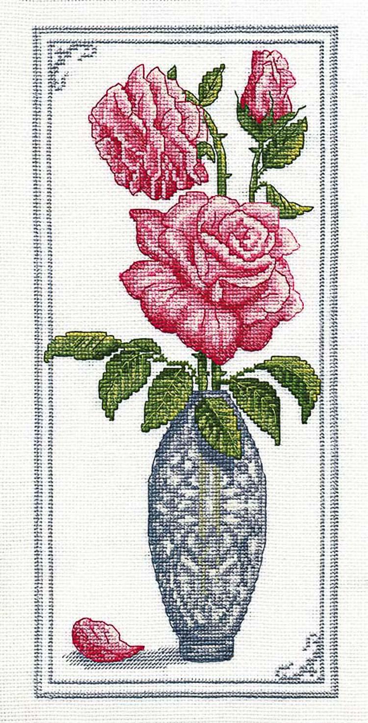Klart набор для вышивания 8-063 "Дамасская роза"