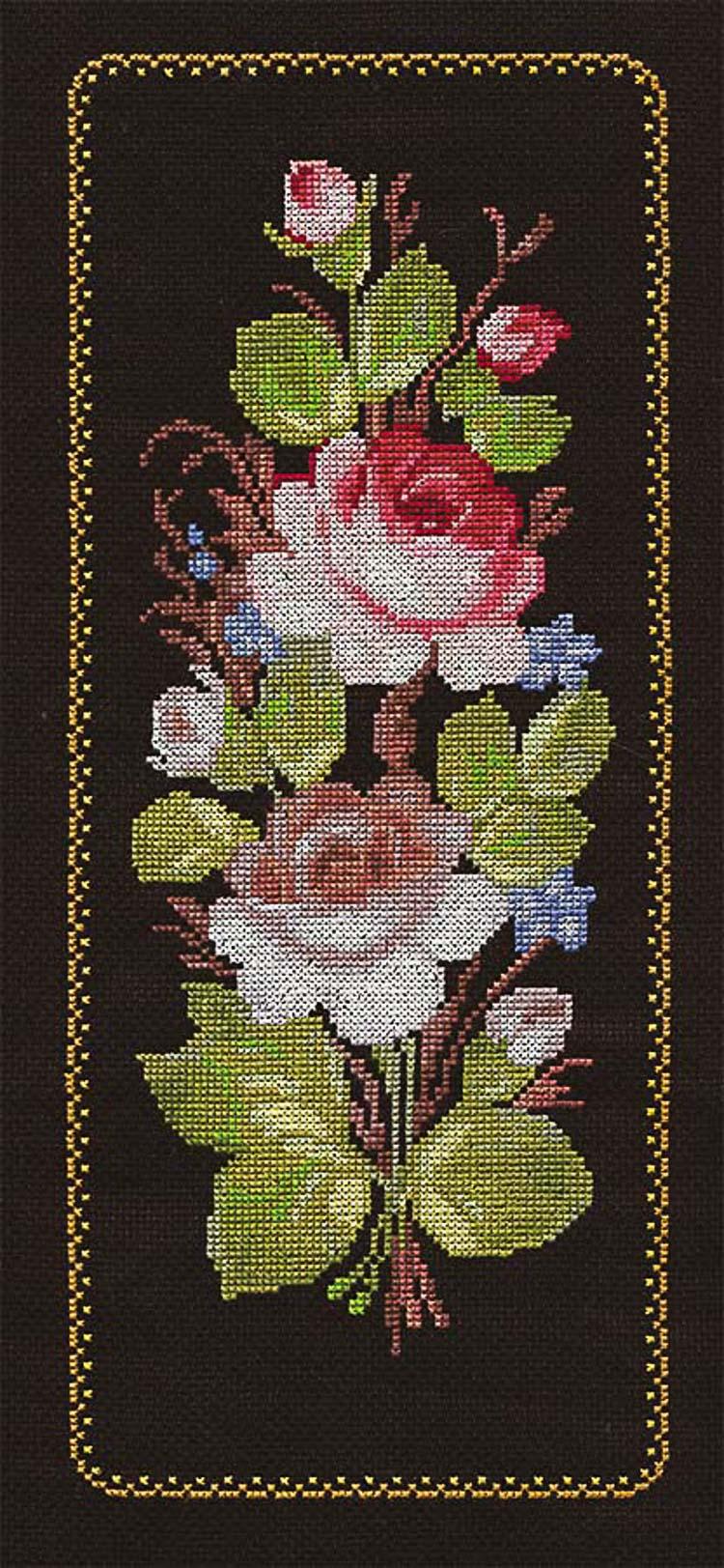 Klart набор для вышивания 8-050 "Жостовские розы"