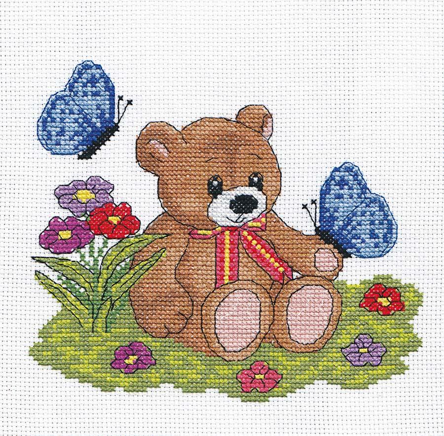 Klart набор для вышивания 8-046 "Плюшевый медвежонок"