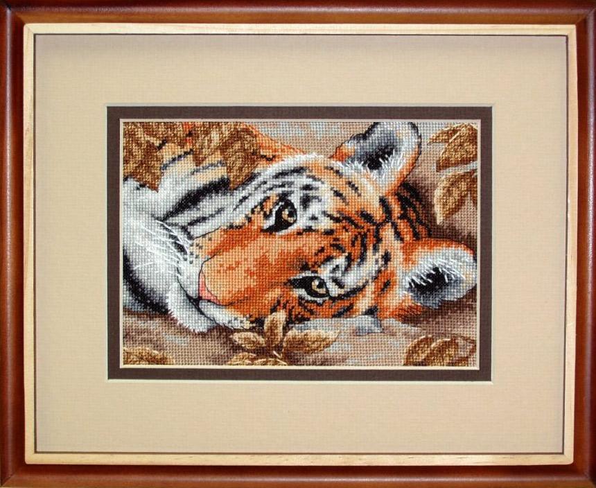 Набор для вышивания DIMENSIONS 65056 "Привлекательный тигр"