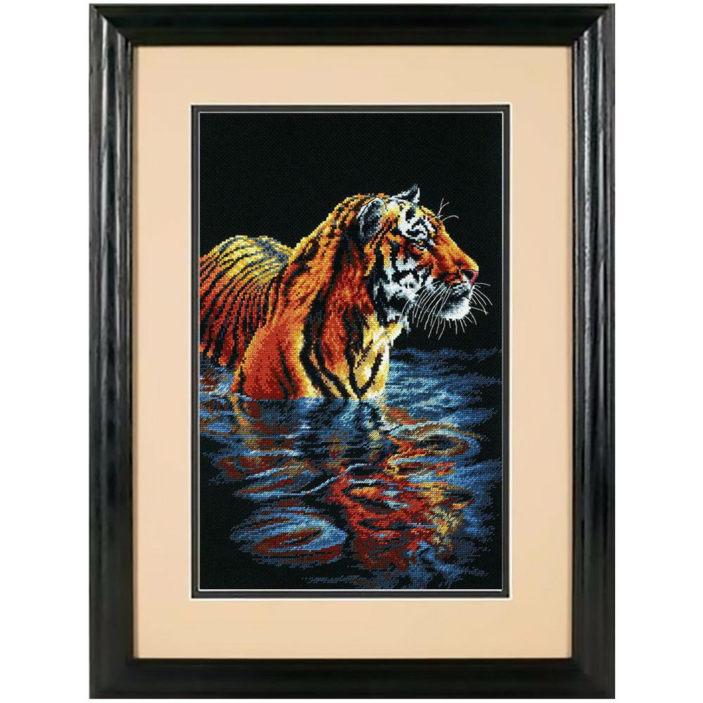 Набор для вышивания DIMENSIONS 35222 "Купающийся тигр"
