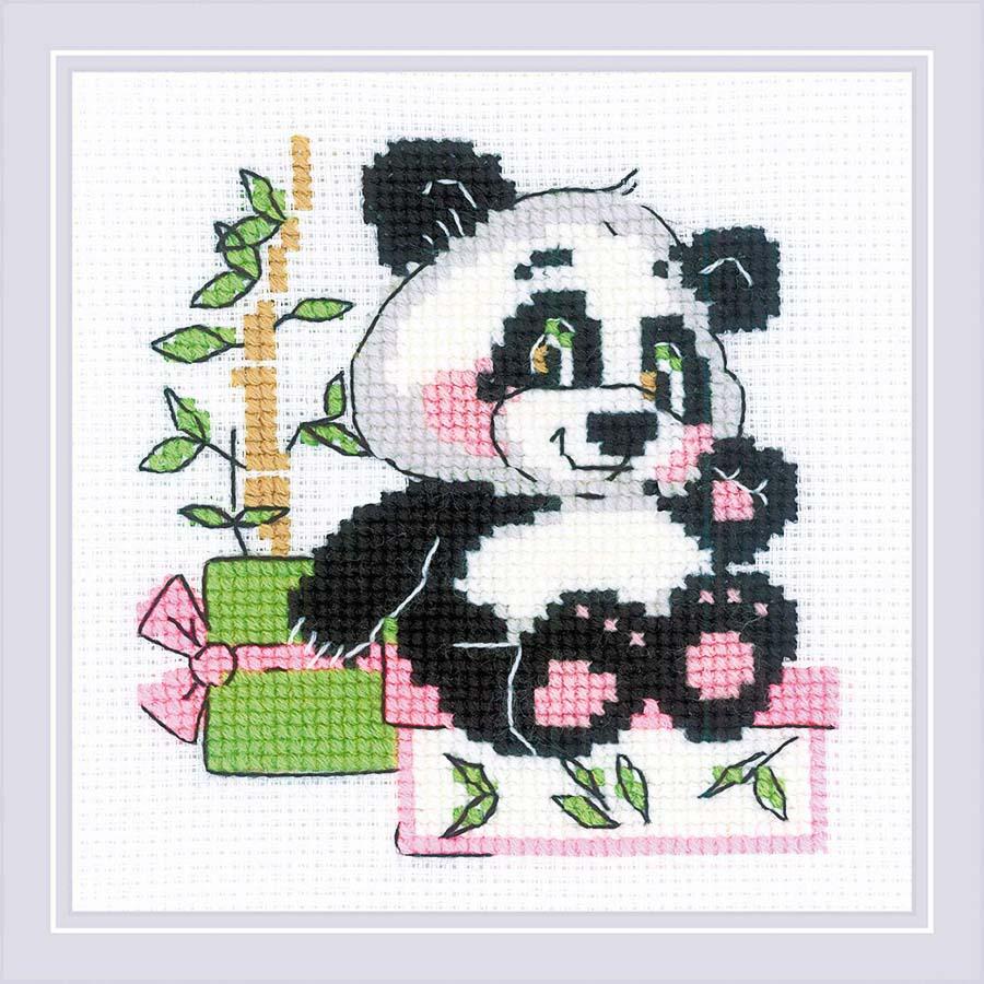Набор для вышивания RIOLIS Сотвори Сама 1883 "Панда-рочек"