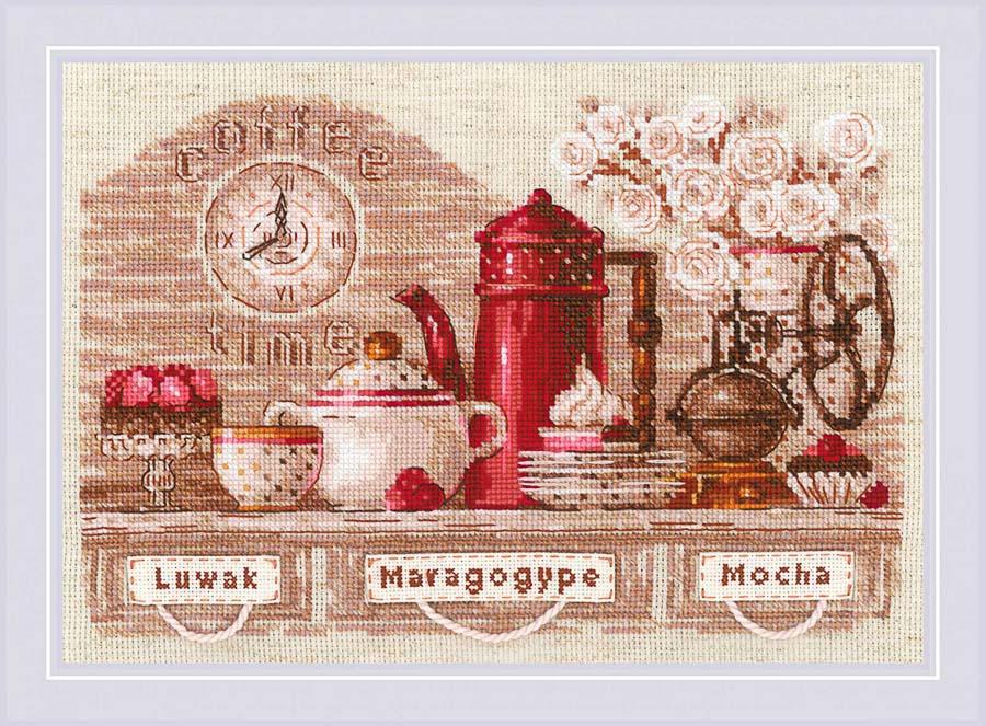 Набор для вышивания RIOLIS Сотвори Сама 1874 "Coffee Time"