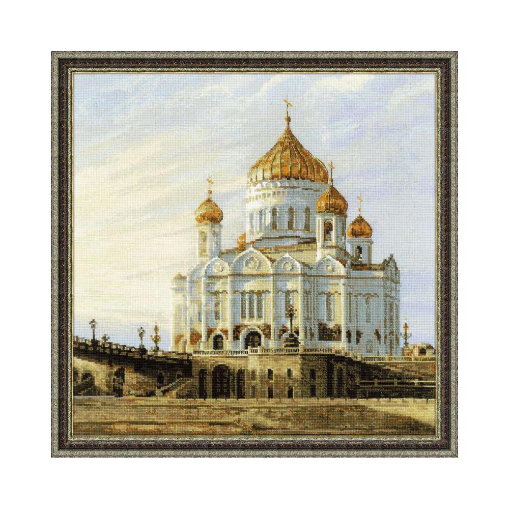 Набор для вышивания RIOLIS Сотвори Сама 1371 "Москва. Храм Христа Спасителя"