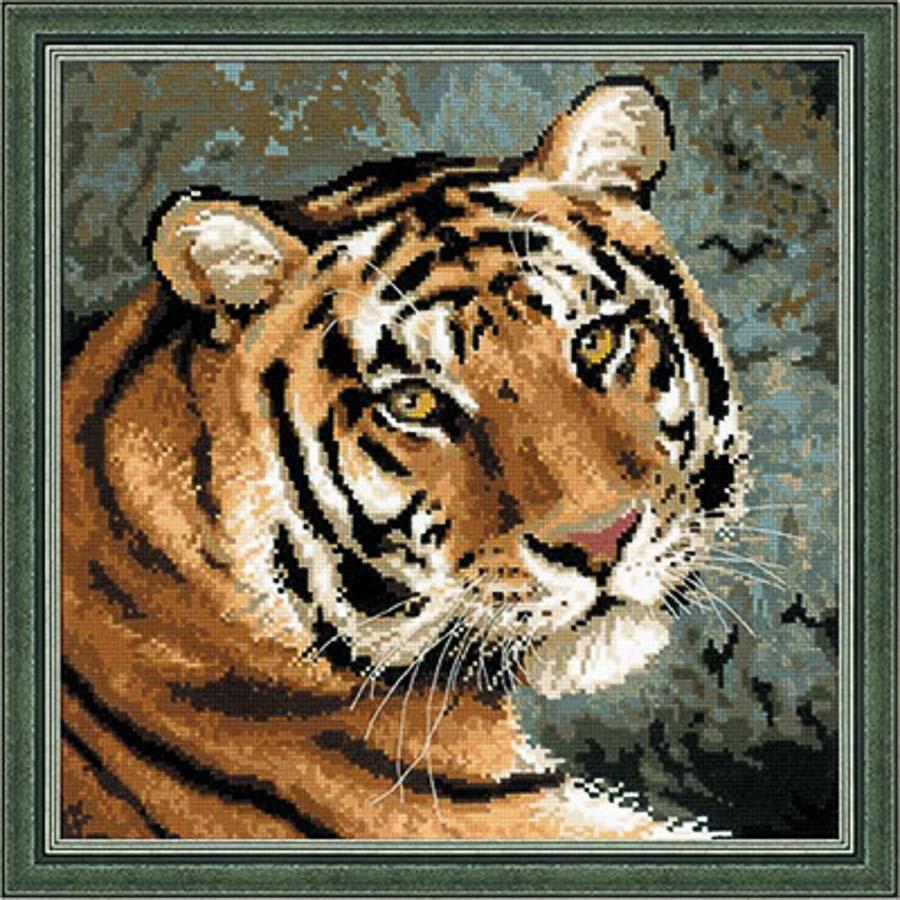 Набор для вышивания RIOLIS Сотвори Сама" 1282 "Амурский тигр"