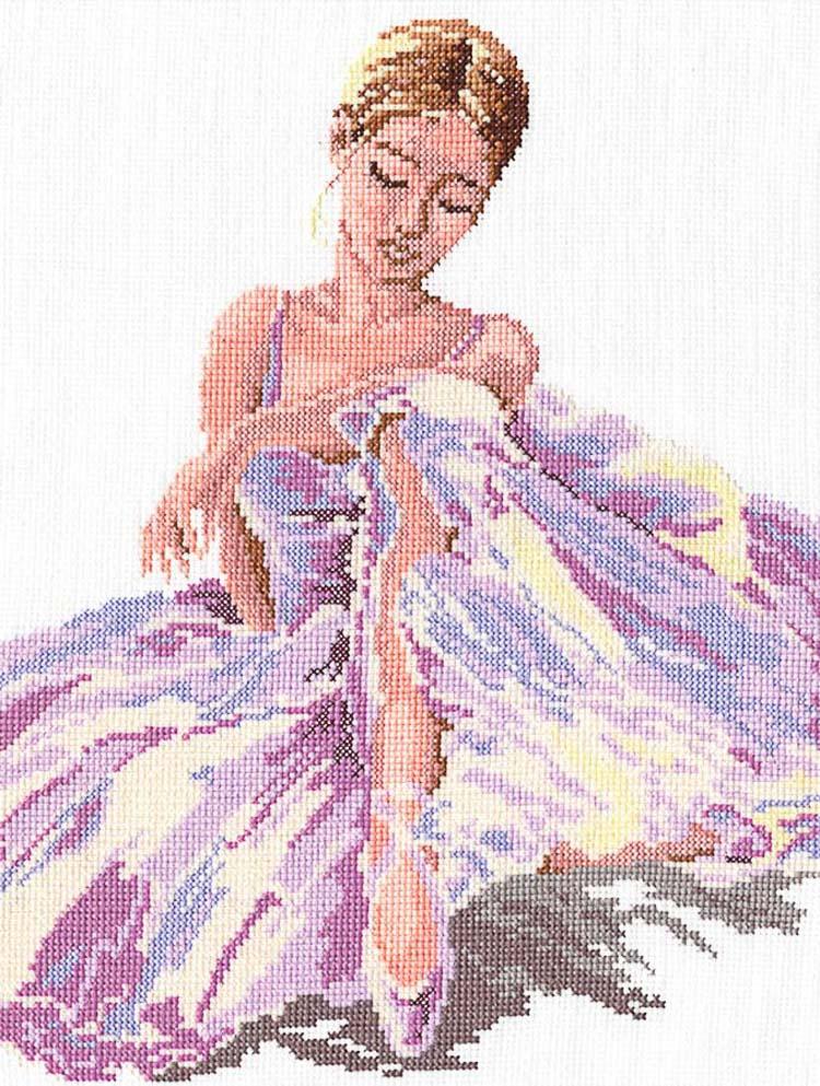 Набор для вышивания Чудесная Игла 065-01 "Балерина"