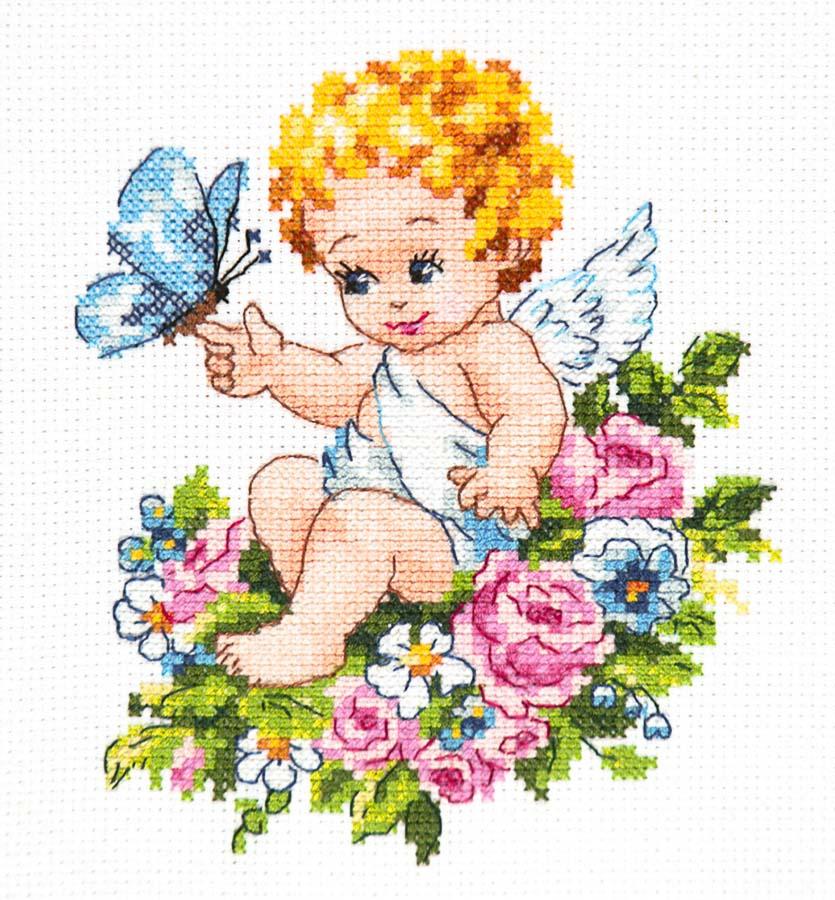 Набор для вышивания Чудесная Игла 035-19 "Ангел нашей любви"