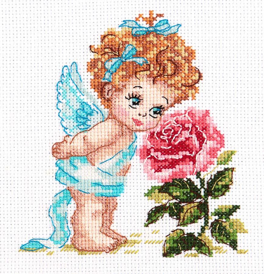 Набор для вышивания Чудесная Игла 035-09 "Ангел нашего счастья"