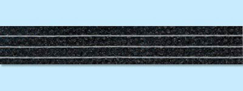Тесьма усиленная G-110ht Кромка клеевая 10 мм 100 м чёрный