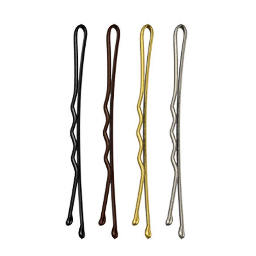Zlatka Невидимки для волос металлические HIT-60 6 см 15 шт