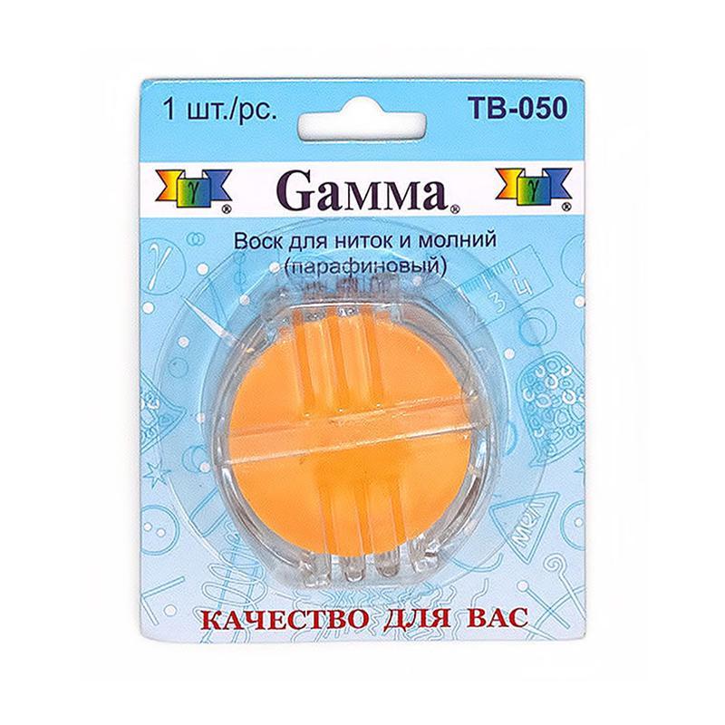Gamma TB-050 Воск для ниток воск 5 см х 5 см в блистере