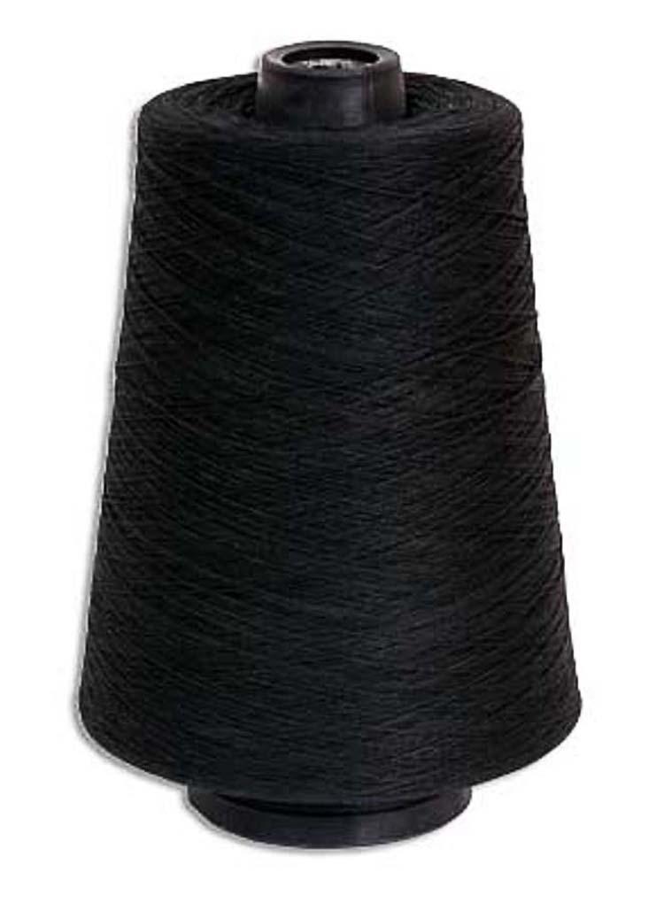 Швейные нитки (армированные) 100 ЛХ 5000 м черный