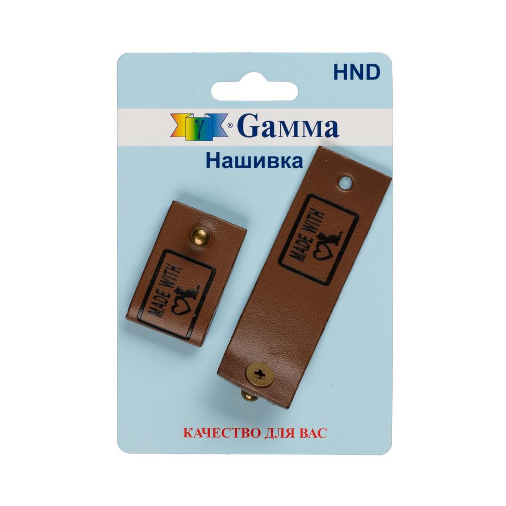 Gamma HND Нашивка handmade с кнопкой 04 5х2 шт.