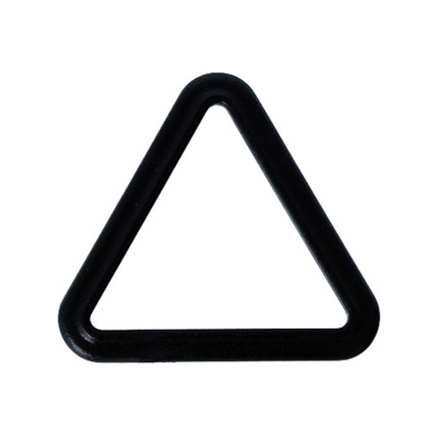 Фурнитура сумочная пластик TC31 Рамка-треугольник "Gamma" 1.5" (38 мм) 100 шт. Черный