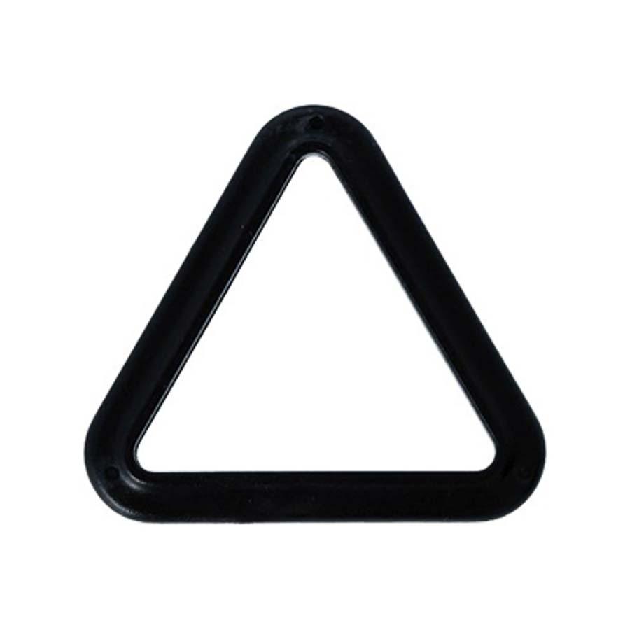 Фурнитура сумочная пластик TC31 Рамка-треугольник "Gamma" 1.25" (32 мм) 100 шт. Черный