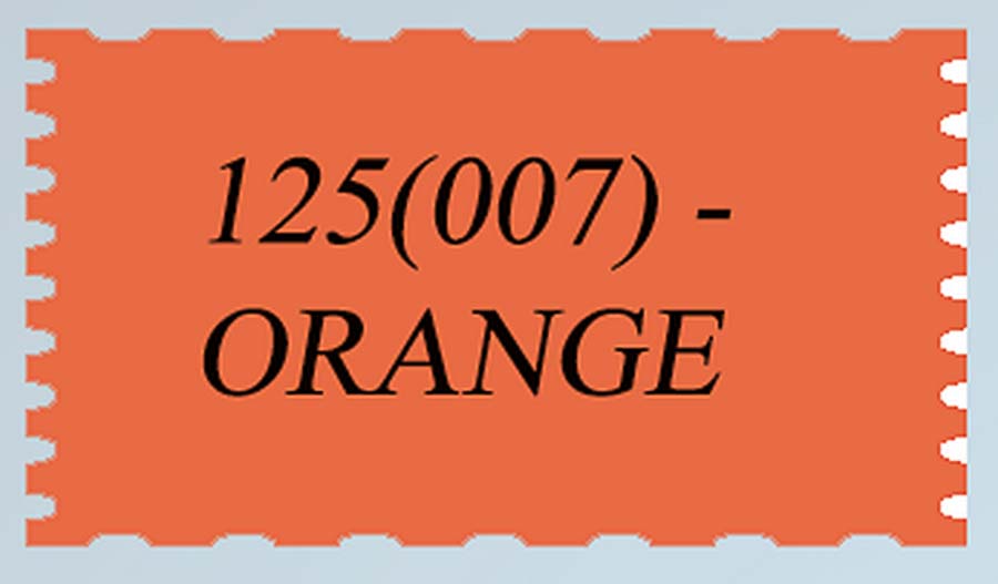Иранский фоамиран (парча) 0,6мм арт.125 (007) оранжевый,60*70 см