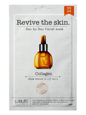Тканевая маска для лица с коллагеном Revive the skin LABUTE CM103