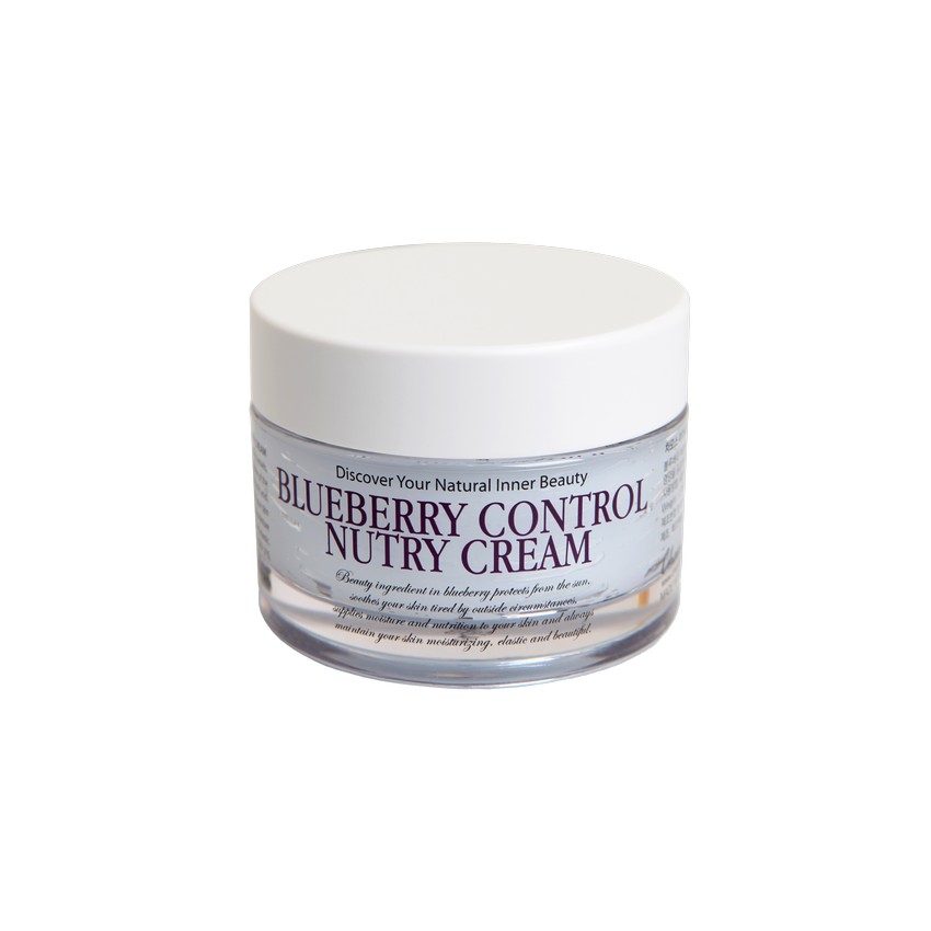 Крем для лица с экстрактом черники Blueberry Control Nutry Cream