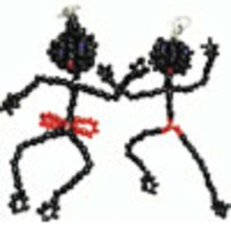 Набор с бисером и бусами"Клевер " для бисероплетения АА №02 05-002"Лимпопо" (фигурки зулусов)
