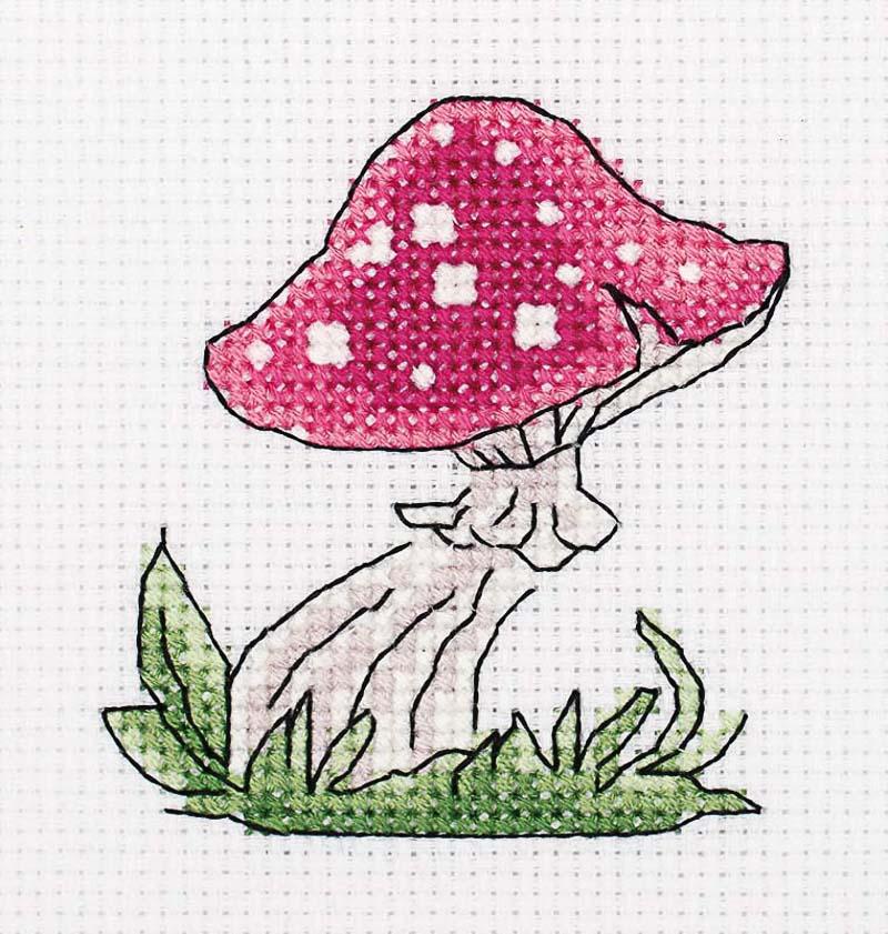Klart набор для вышивания 12-026 "Волшебный гриб"