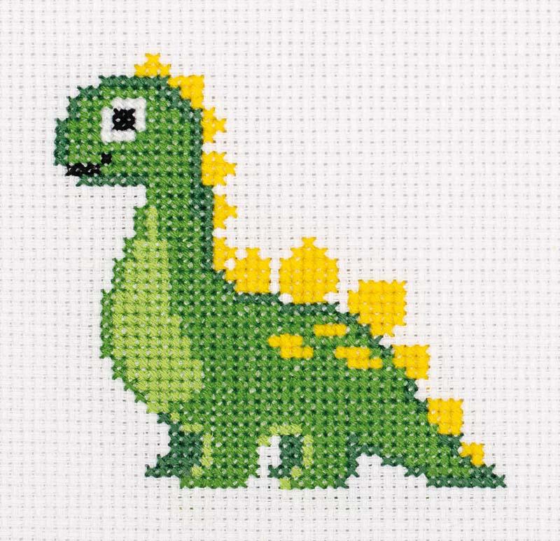 Klart набор для вышивания 12-011 "Динозаврик"