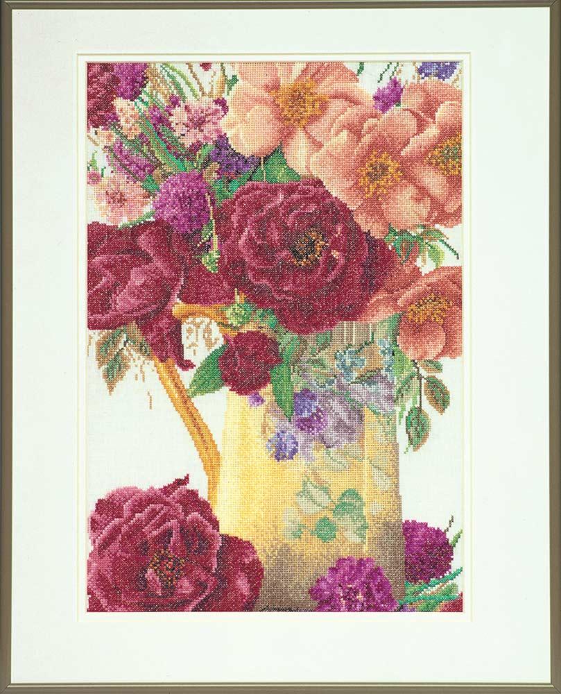 Набор для вышивания Thea Gouverneur 3019А "Букет роз"