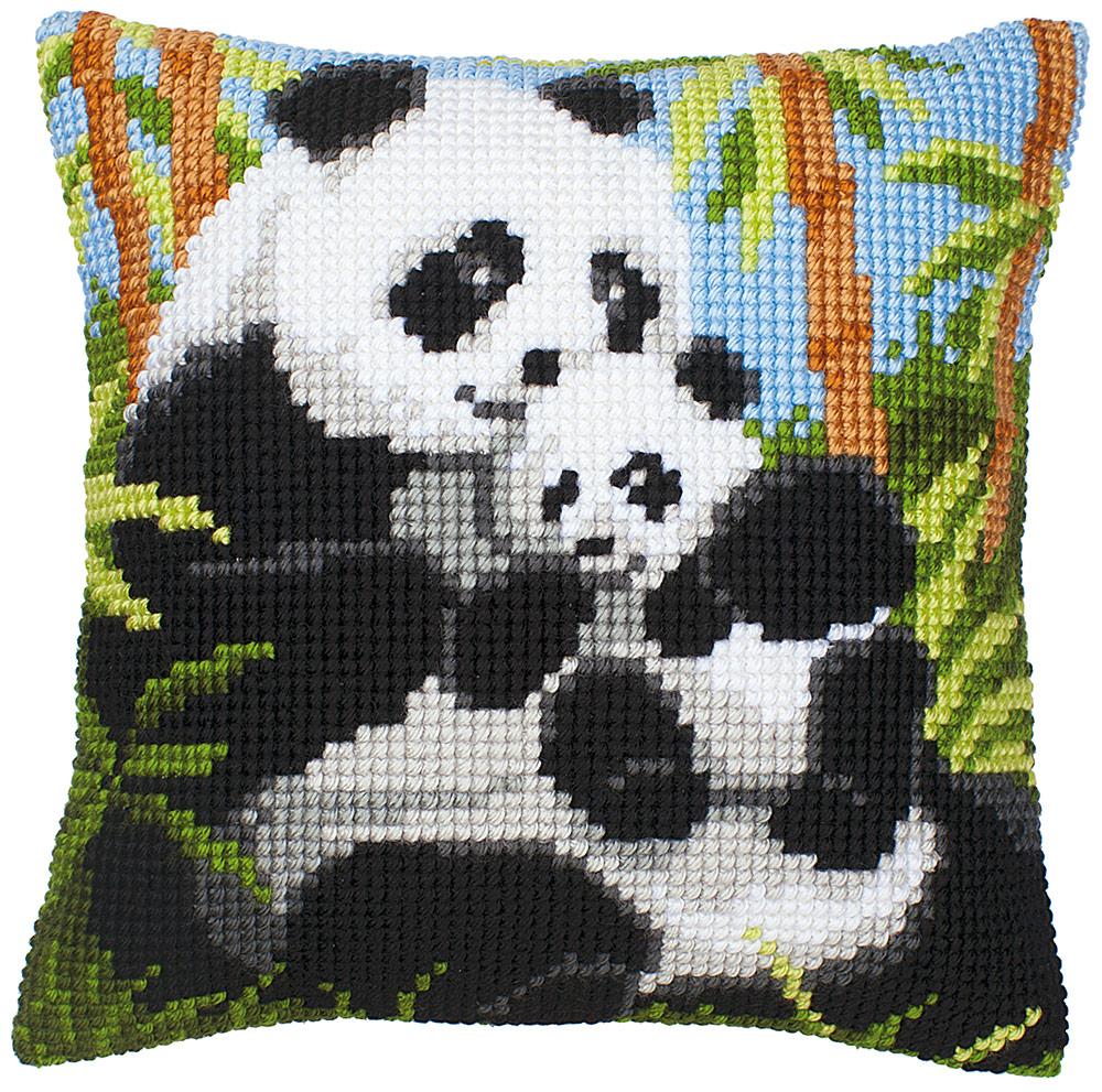 Набор для вышивания VERVACO PN-0008513 "Панда семья"