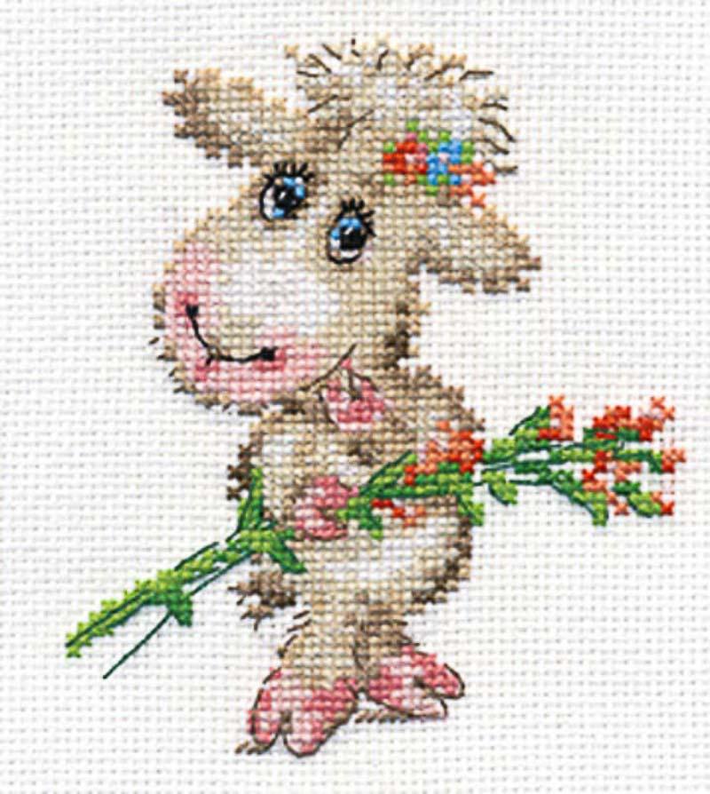 Набор для вышивания Алиса 0-105 "Милая овечка"