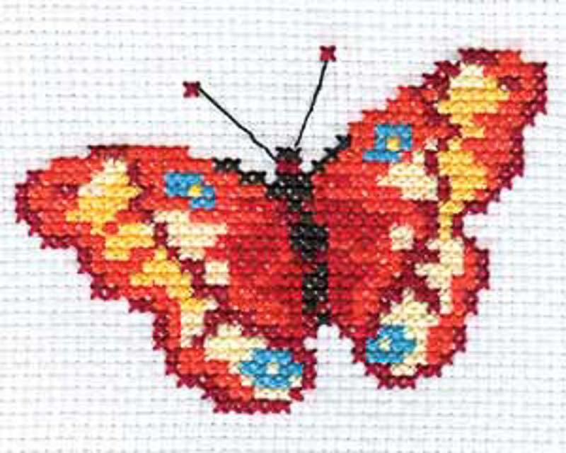 Набор для вышивания Алиса 0-043 "Бабочка"