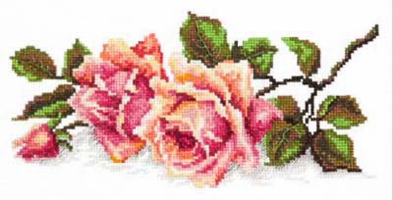 Набор для вышивания Чудесная Игла 040-48 "Аромат розы"